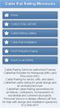 Mobile Screenshot of cablerailmn.com